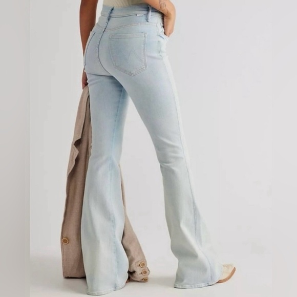 MOTHER The Super Cruiser Double Heel Flare Jeans In Sexico Mexico Size 29 - Picture 14 of 14